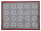 Tapis de cuisson en silicone pour macarons, tapis de cuisson pour choux à la crème | Feuille de revêtement de four pour tapis de cuisson en silicone - Tapis de cuisson en silicone imprimé double face