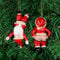 SULOLI Christmas Decorations,8CM Funny for Women Naughty Secret Santa Gift Rude Christmas Baubles Novelty Christmas Tree Decorations