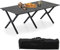 BOOSDEN Klappbarer Campingtisch, 120x80cm, mit Tragetasche für Outdoor, Strand, Grillen & Picknick