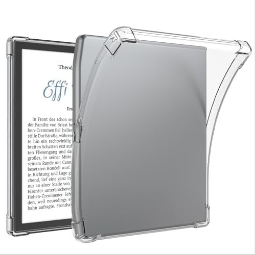 GIOPUEY for Pocketbook Era Color Clear Case - Soft TPU Back Shell, Slim Cover with Airbag Protection, Lightweight, Compatible with Pocketbook Era Color - Transparent