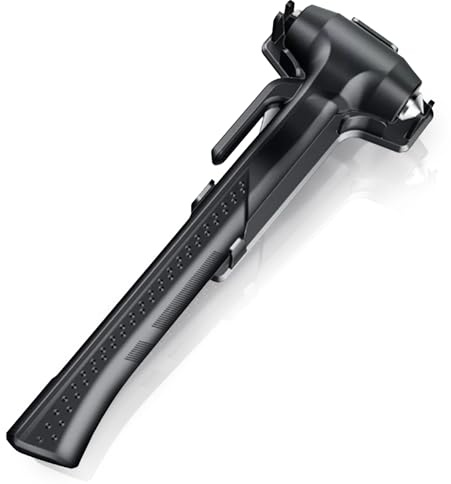 WONDER POINT Car Window Breaker, Glass Breaker And Seatbelt Cutter, Emergency Car Glass Safety Hammer, Window Punch Seatbelt Cutter For Family Rescue & Auto Escape Tools(Black 2Pack)