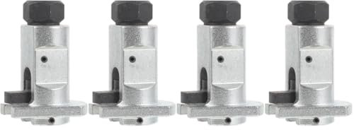 Angoily 4 Stück giteer safe fahrrad werkzeug Stoßdämpfer Werkzeug fahrradwerkzeuge Schutz Achsschenkelspreizer trennschleifer auto werkzeug Strebenmutter Auto-Federbein-Entferner Metall