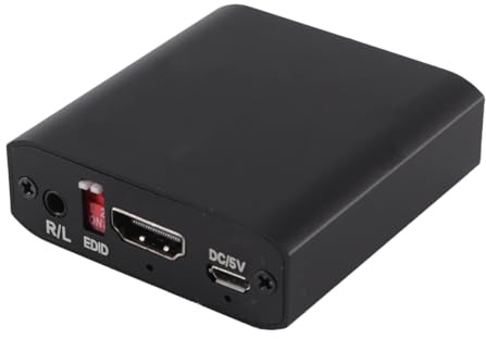 ACOLY Convertidor de HDMI 1.4 a SPDIF 5.1 + coaxial + audio L/R - Compatibilidad con EDID para HDTV/PC
