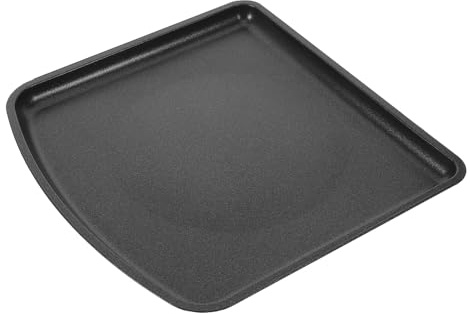 KITCHENKARATLY Vassoio di Ricambio per Friggitrice ad Aria Nero Teglia Antiaderente per Pizza e Torte Accessori Cucina per Forno e Friggitrice ad Aria Set Multiuso per Cottura Facile e Versatile