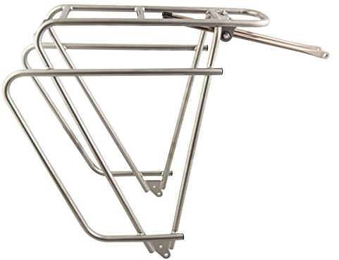 Tubus Classic Gepäckträger, Unisex, Logo, Silber, 66 cm / 71 cm
