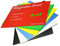 TUKA-i-AKUT 6X A4 Magnetfolie zum Beschriften und Zuschneiden, Flexibel Magnet Tafelfolie Magnetplättchen, Werbelehrmagnet Magnetische Etikett Plakat, 6er Set in 6 Farbe, TKD9040-bunt-A4-6x