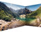 murando - Photo Wallpaper Landscape 550x250 cm / 216 x 98 - Non-Woven Premium Corner Art Print Fleece Wall Mural Decoration Poster Picture Design Wallpaper Modern - Lake Mountain Forest c-B-0470-a-a