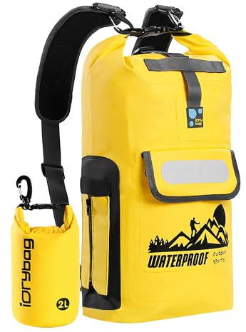 IDRYBAG Dry Bag Floating wasserdichter Rucksack 20L/30L/40L, Dry Bags wasserdichte Rucksackform, Dry Bag Kajak wasserdichte Tasche