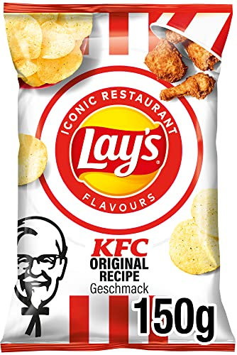 Lay's KFC Flavoured Crisps 150g (Pack of 3) by Mazovia Brands