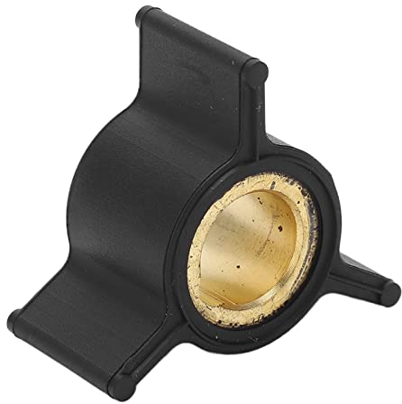433935 Wasserpumpen-Laufrad für Johnson Evinrude 2-Takt 2 PS 3 PS 4 PS Außenbordmotoren, Flexibles 3-Blatt-Kupfer-Neopren-Gummi-Außenbord-Wasserpumpen-Laufrad