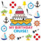 28Pcs Cruise Magnets Door Decorations Large Birthday Magnetic Cruise Ship Funny Door Decorations for Stateroom Cabin Fridge Door for Happy Birthday Anniversary Carnival Party Supplies Favors on Cruise