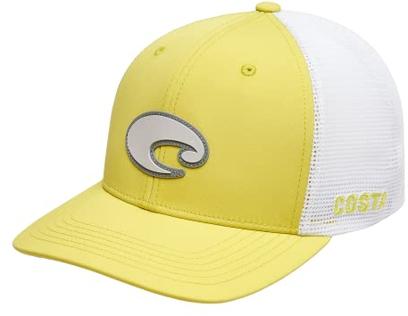 Costa Del Mar Herren Core Performance Trucker Hat Hut, gelb, Einheitsgre