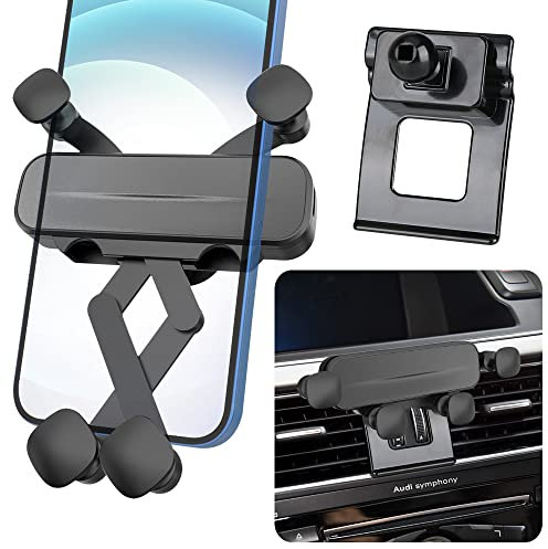 LUNQIN Kfz-Handyhalterung für Audi A4 A5 S4 S5 RS4 RS5 Allroad Autozubehör Innendekoration Handy Smartphone Halterung