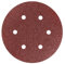 Secwell 25 Pièces Disque a Poncer 150mm 6 Trous Disque Abrasif Auto-adhésif Papier Abrasifs Grain 80