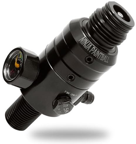 Ninja V3 PRO HP-Regulator, Blackout Aluminium, 4500psi/300Bar