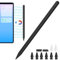 Peaboni iPad Pencil 2nd Generation Magnetic Wireless Charging and USB-C Dual Mode Stylus Pen,Compatible with Apple iPad Pro 11 in 1/2/3/4,Pro 12.9 in 3/4/5/6,Air 3/4/5,Mini 5/6,iPad 6/7/8/9/10 Black