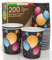 200 Bicchieri in Carta 200ml Made in Italy Ecologici Biodegradabili Monouso da Asporto Bevande Calde Acqua Colorati Fantasia BLACK PARTY - Prodotto e Confezionato in Italia
