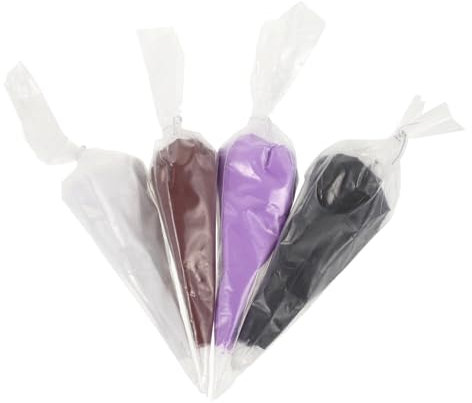 Operitacx Simulation Gefälschter Schlagsahne-Kleber 4 Beutel Decoden-Creme-Kleber Diy-Telefonhüllen-Creme Silikon-Klebeset Für Diy-Handwerk