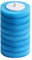 Greethga 48 recambios para escobillero desechable de ángulo muerto, esponjas para limpieza de espuma, cabezales de cepillo, accesorios para el baño, azul