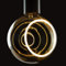 Segula LED Floating Globe 150 90° smokey grau|E27| 6 W (26 W)|260 Lm|1.900 K| Handmade