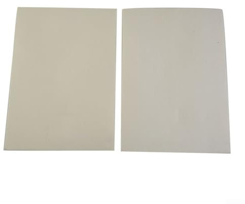 2/4 piezas de papel de junta de alta temperatura, material de junta de fibra de cerámica, hoja de aislamiento ignífugo para estufa de pellets, juntas de horno RV corte DIY, 210 mm x 297 mm (A)
