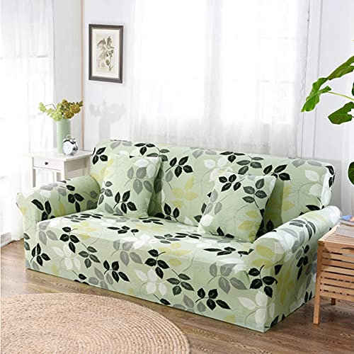 Stretch-Sofa-Schonbezug, elastischer Sofabezug für Wohnzimmer, Sofabezug für 1 Sofa, passend für 14-Sitzer-Sofa, 235 x 300 cm, Capa de Sofa, buntes Muster