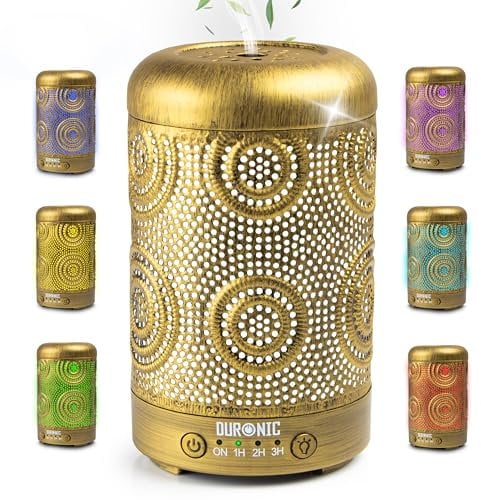 Duronic AD41 Aroma Diffuser, Diffuser mit 100 ml Wassertank, Diffusor für ätherische Öle, Raumduft als Lufterfrischer, Duftsprüher für Duftöl