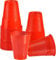 Generico 1000 Samicash Bicchieri Rossi Plastica 180 ml Bicchieri Plastica Rossi per Natale Capodanno Feste ed Eventi
