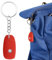 Rock Climbing Keychain Birthday Gift for Climbers Mountain Climbing Accessories for Women Men Hiking Outdoor Activities Lover, Red, about 4 x 1 inches