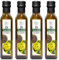 Health Seed® 4 x 250 / 1000 ml – Huile de noyau de colza non filtrée – Bouteille en verre 100 % pure pressée à froid – Fraîcheur du fabricant