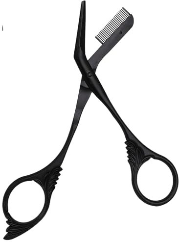 OFIDUS Augenbrauenschere, Trimmer mit Kamm, Geschenk für Männer und Frauen, Weihnachtsstrumpffüller