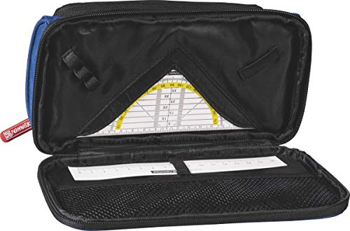 BRUNNEN Combi-Etui Duo oval blau