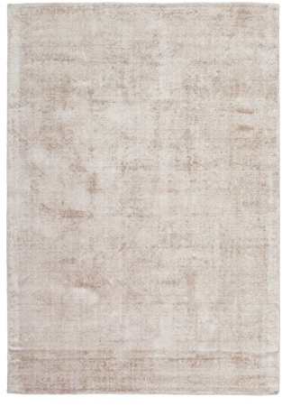 KADIMA DESIGN Teppich Luxury 110 Elfenbein/Taupe 120cm x 170cm Handgewebter Teppich mit 3D-Effekt in hervorragender Qualität
