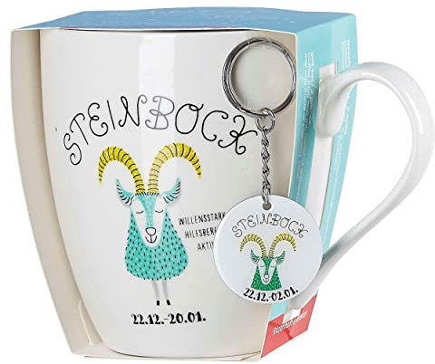 Ritzenhoff & Breker Jumbotasse Astro Sternzeichen Größe Jumbotasse 650 ml Steinbock