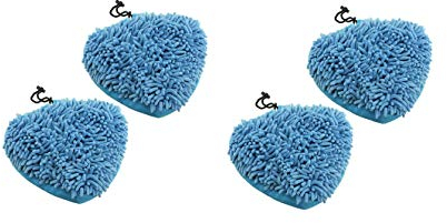 FIND A SPARE 4 x Microfibre Steam Cleaning Pads For Vax S2 Series & Hoover Steam Mops Alternative to VAX1113186400