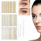 600 Stück Schlupflider Stripes,Augenlid Stripes,Schlupflid Tapes,Schlupflid-Tape Streifen,Augenlidklebeband,Double-Sided Eyelid Tapes,Unsichtbares Eyelid Lifting Stripes,mit Gabelstangen Pinzette
