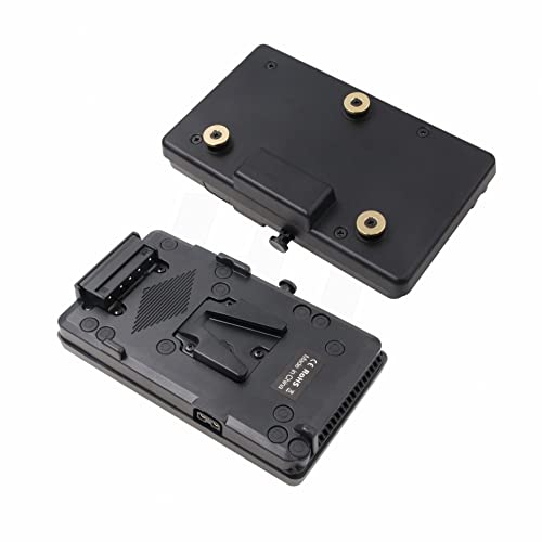 HangTon V Mount Batterie-Montageplatte Adapter Konverter auf Gold Mount Lock Plate D-Tap für Anton-Bauer IDX Sony ARRI RED Kameraladung