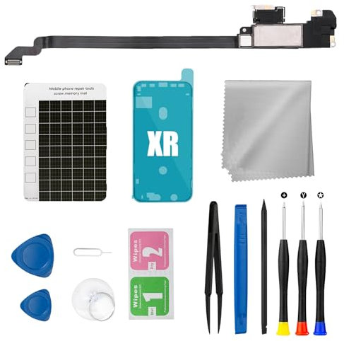MrR.OMW for iPhone XR Earpiece Speaker Replacement Earspeaker Replacement Proximity Sensor Flex Cable with Repair Kits for iPhone XR A1984 A2105 A2106 A2108