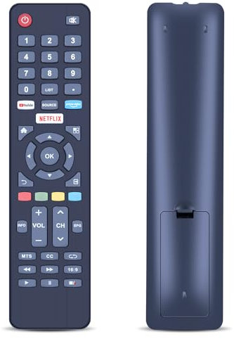 GOUYESHO Ersatz Fernbedienung für Dyon Smart 22 XT, 24 XT, 40 XT, 42 XT, 43 XT V2, 49 XT, 55 XT, 65 XT, Movie Smart 32 XT D800171 (Nicht für Smart 22 XT-2, 55 XT-2, 40 XT V3, 42 XT V2, 32 XT D800168)