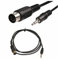 1 pz 5 Pin Din 3.5mm Collegamento Maschio A Maschio Jack Stereo Audio Cavo di Prolunga 150 cm 1.5 m 3 m(1.5M)