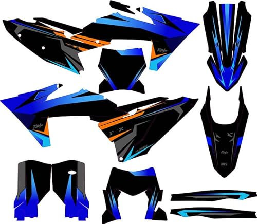 MXP Kit grafico adesivi compatibili con KTM 2023 2024 250 350 450 125 150 200 400 300 500 525 SX SXF XC XCF e 2024 2025 KTM EXC EXC-F XCW-F