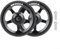 Klapprad Easy Wheel, einfacher Radersatz für Faltrad, Aluminiumlegierung und Gummi, leicht und stabil (Schwarz)