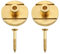 Lovelysp bass guitar string tree, round slotted rope retainer guide tree with mounting screws rope retainer rails for replacing bass guitar parts gold 2pcs (Gold)