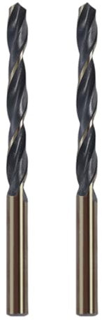 Misuyue 9mm M2 Cobalt HSS Drill Bits, 2pcs Twist Metal Drilling Bit, Carbide Drill Bit for High-Carbon Steel Copper Plastic Hard Materials, Wood Drilling Bits