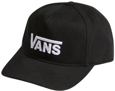 Vans - Drop V Logo Snapback, Cappello a Falda Larga Unisex - Bambini e Ragazzi
