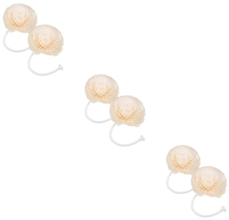 HAPINARY 6 Stück Aromadiffuser mit Kunstblumen Duftöl Diffuser für Verwenden für DIY Projekte und Stimmungsvolle Raumbeduftung