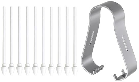 10 Stück Ersatzspitzen für Samsung S Pen Galaxy Tab S11/S11 Ultra, Weiß | Präzises Schreiben und Zeichnen