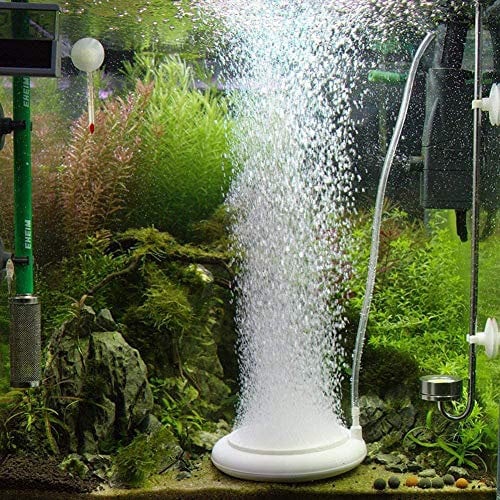 Hygger Ultra Silent Aquarium Bubble Stone - Deep Dissolving Oxygen Diffusers, Air Pump Accessories for Fish Tank and Hydroponic
