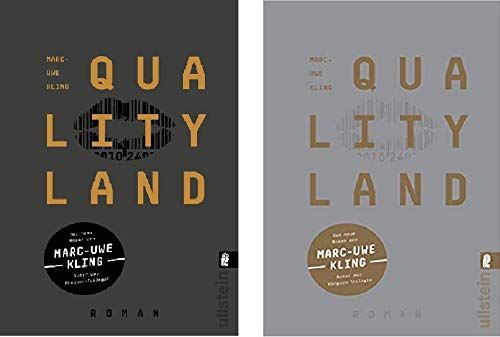 Humorvoll Politische Romane von Marc Uwe Kling Qualityland helle und dunkle Edition Taschenbuch Ausgabe