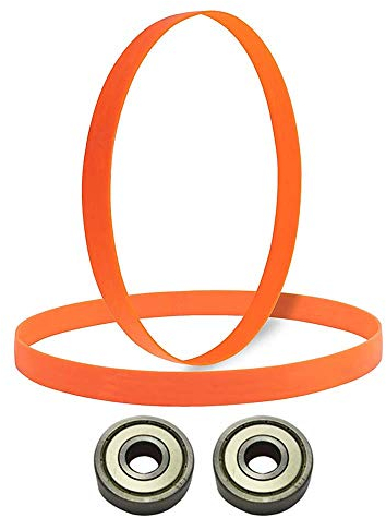 Big Horn 14335-KIT Bandsäge Ersatzreifen für 14 Zoll Rad mit Kugellager 6202ZZ (je 2 Stück) - Reifen ersetzt Jet/Powermatic 100025A/PWBS14-119